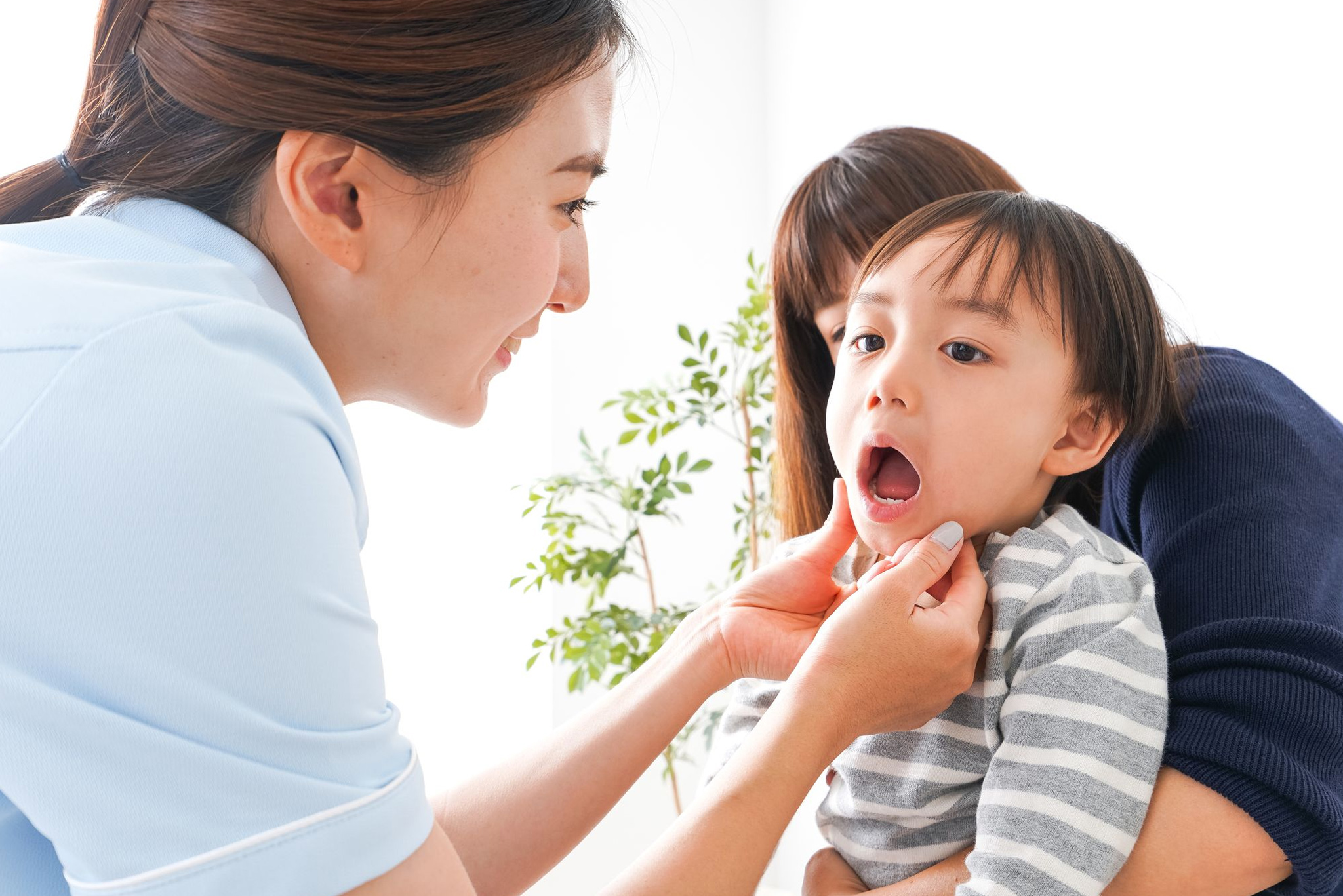 お子さまが治療を嫌がらない工夫